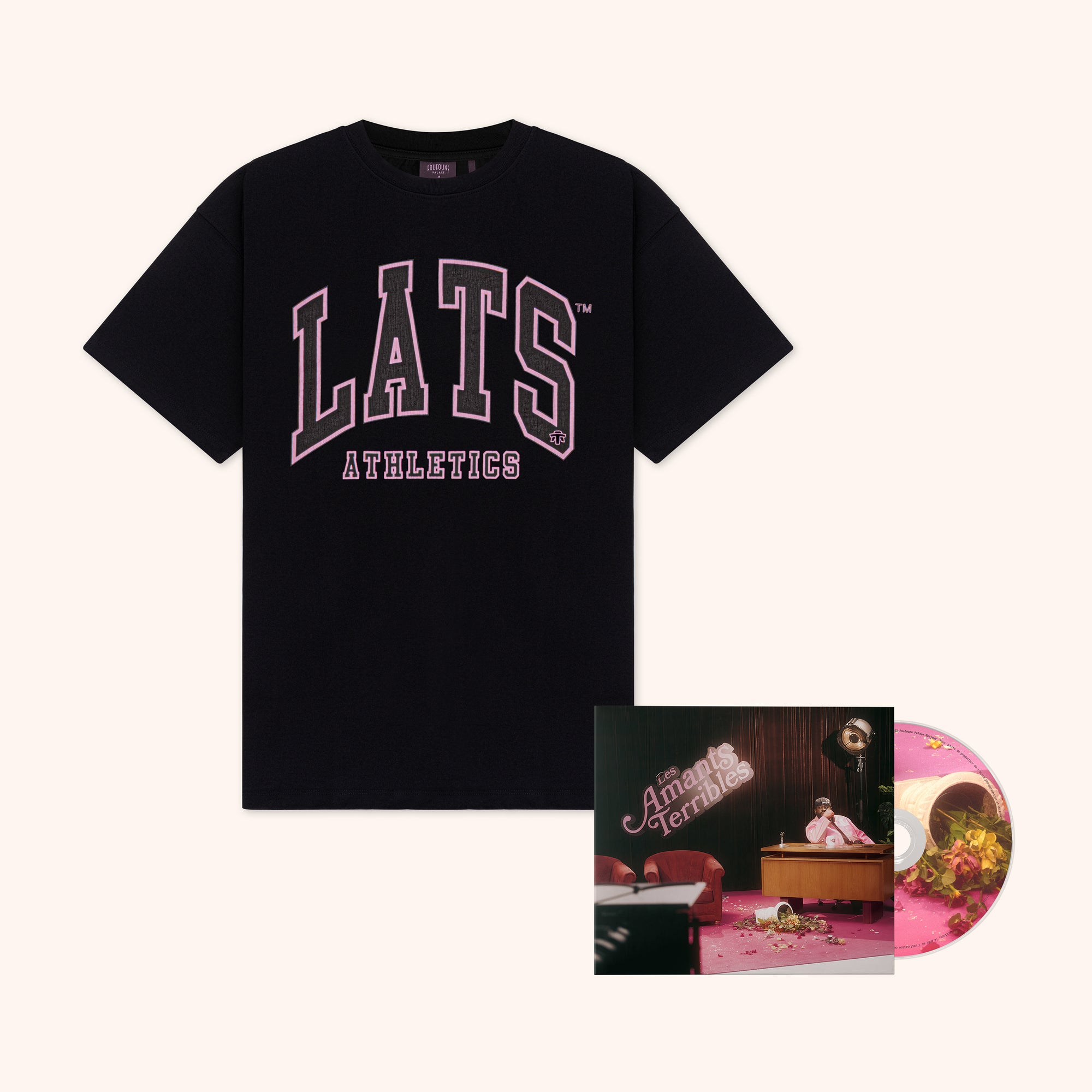 PACK CD + T-SHIRT - LES AMANTS TERRIBLES