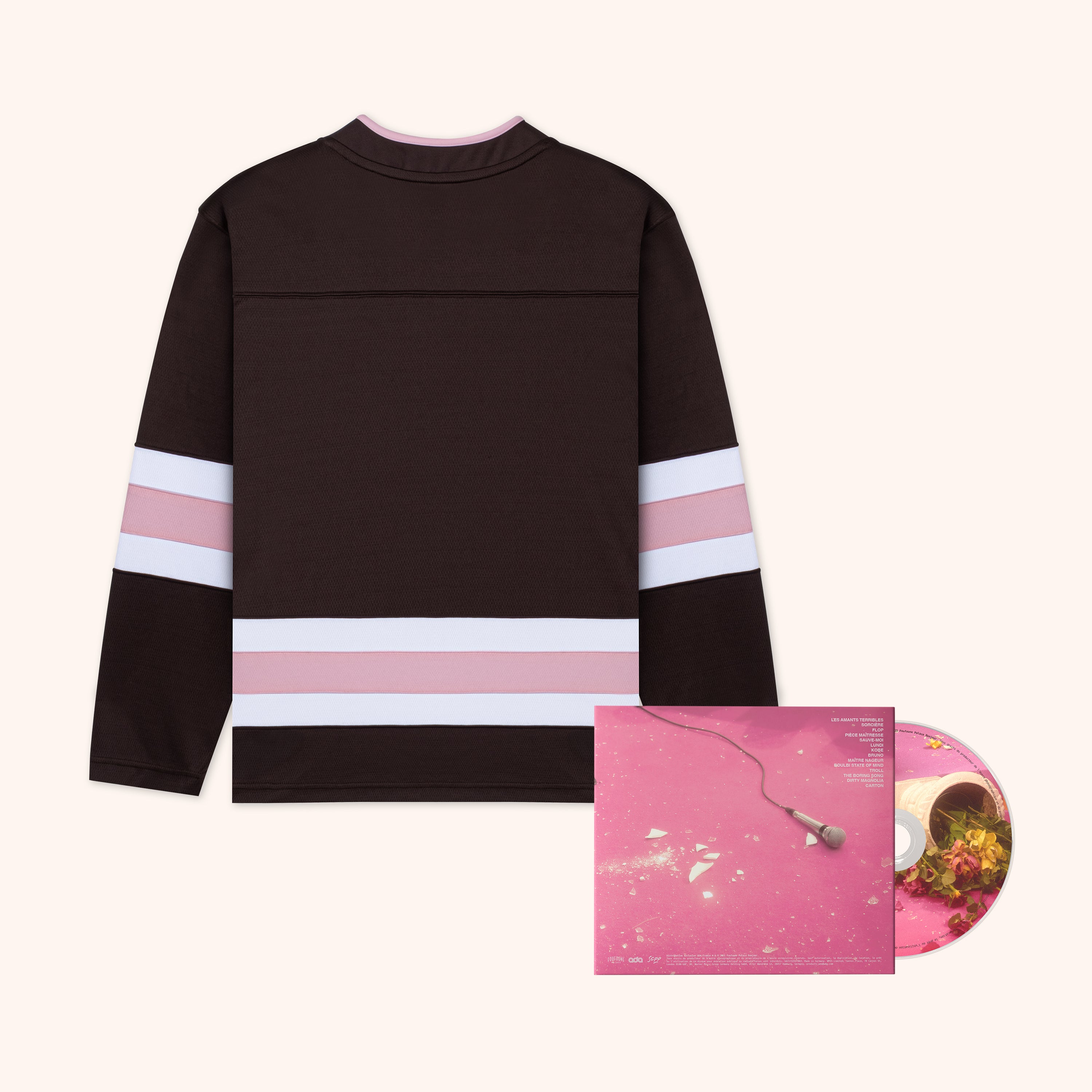 PACK CD + JERSEY - LES AMANTS TERRIBLES