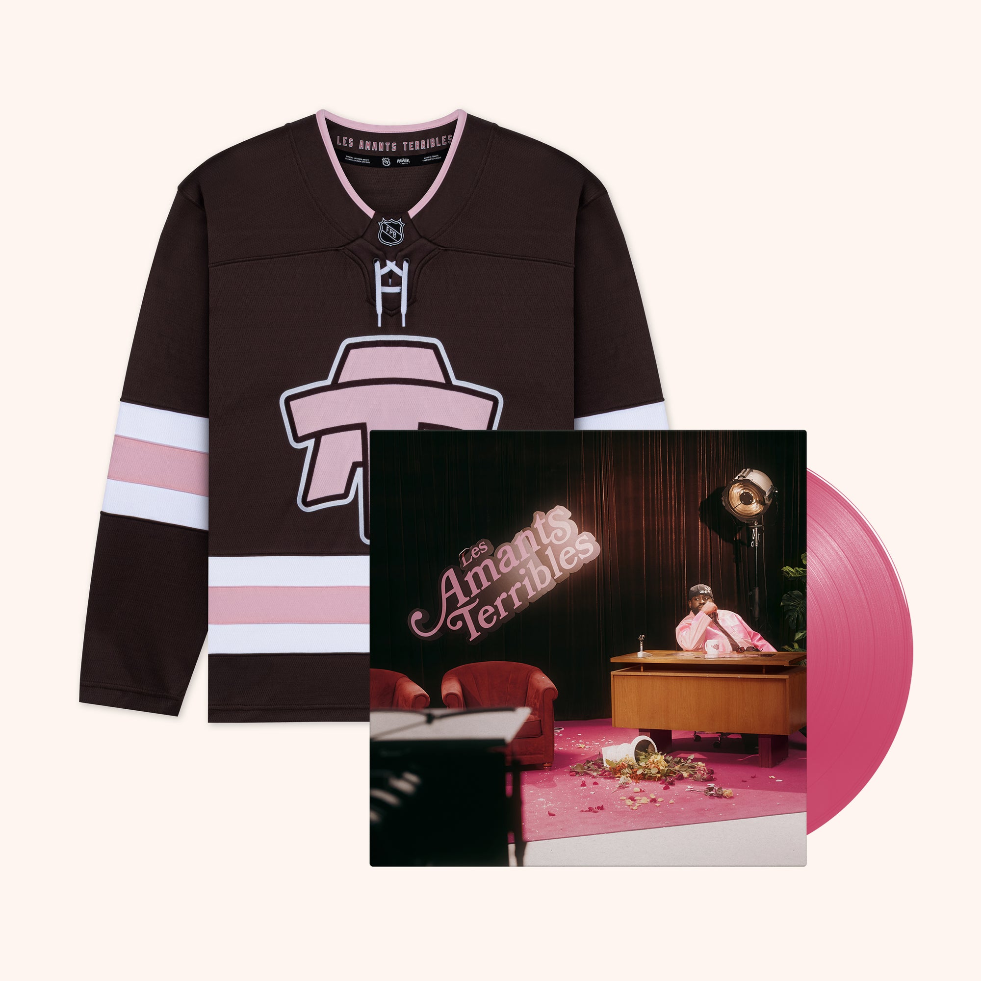 PACK VINYLE + JERSEY - LES AMANTS TERRIBLES